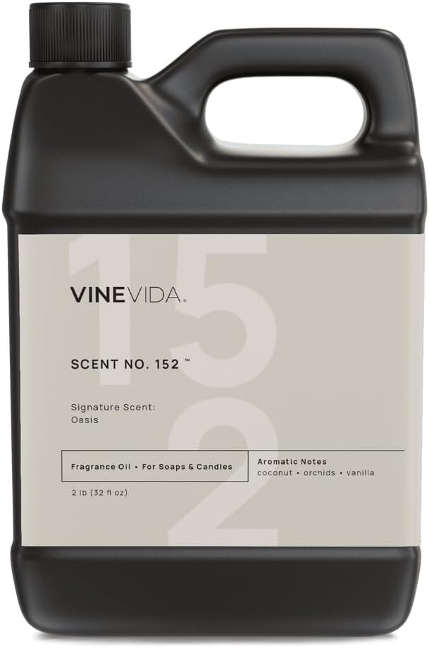 VINEVIDA [32 oz] Oasis; Fragrance Oil for Candle Making and Soap Making - Premium Candle Scents for Soy Candles