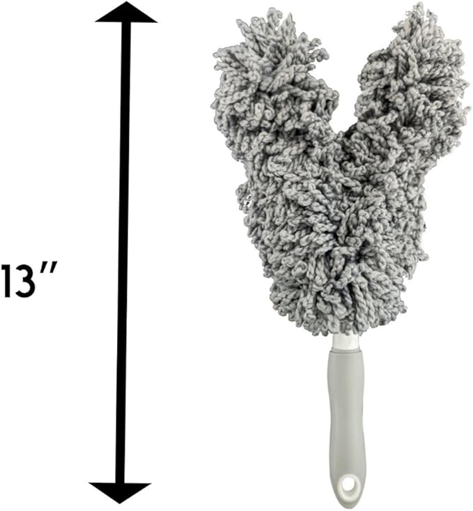 California Car Duster Microfiber Wheel Duster, Soft Microfiber Loop Mop Removes Light Daily Brake Dust 96630