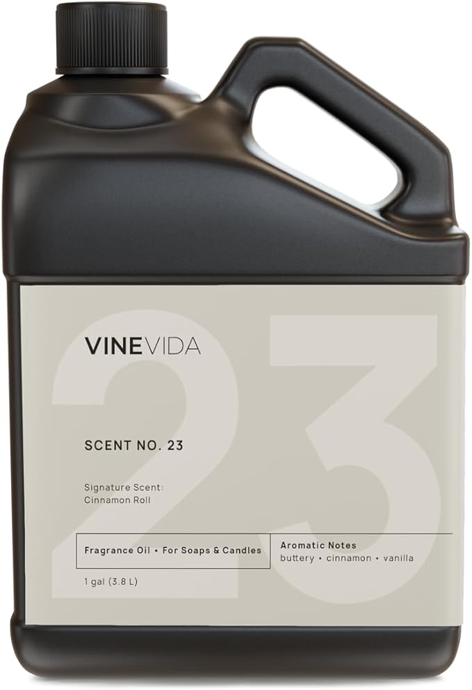 VINEVIDA Cinnamon Roll Scent - Fall Fragrance Oil for Candle Making - Essential Oil for Home