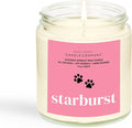 Starburst | Pet Friendly Candle | Soy-Free Coconut Apricot Wax | Clean Burning | Non-Toxic | Veterinarian Approved | Pet Odor Eliminator | Air Freshening Scented Candle | 9 oz