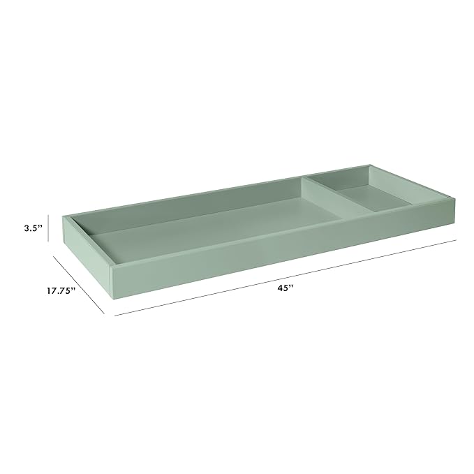 Davinci Universal Wide Removable Changing Tray (M0619) in Chestnut
