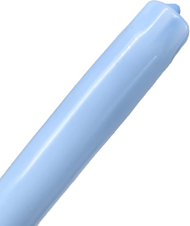 D'light Online Elegant 10" Light Blue Taper Candles, Premium Quality Hand-Dipped Tapered Candles, Dripless and Smokeles - Set of 12 Individually Wrapped (10 Inch, Light Blue)