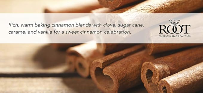 Root Candles Votive Gift Pack 3-Count Fall/Winter Scented Votive Candle Beeswax Blend Premium Handcrafted 20-Hour Votives, Cinnamon Spice