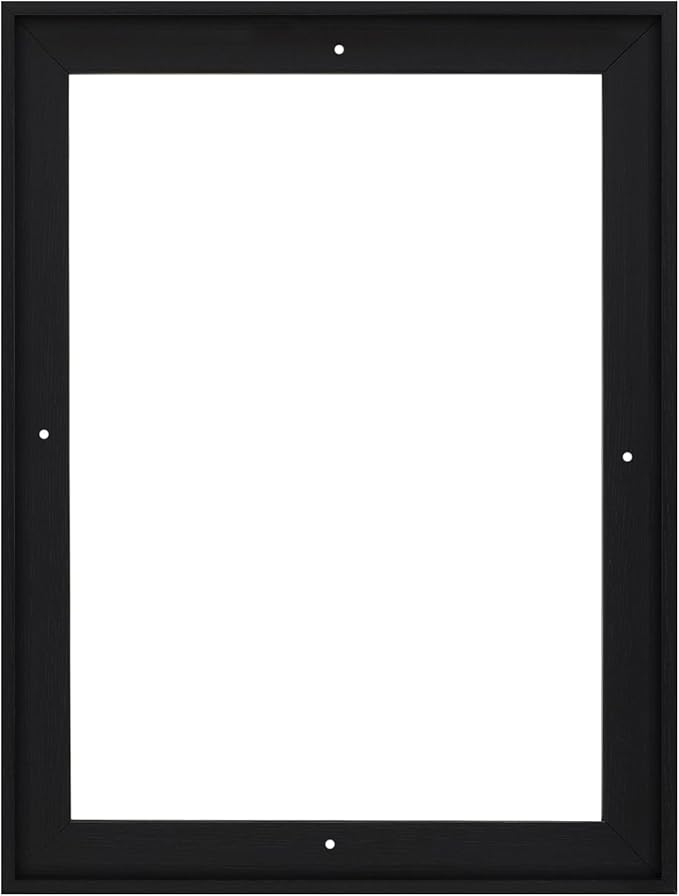 Pixy Canvas Floater Frame 30x36 for 1-1/2 (1.5) inch Deep Canvas Paintings/Canvas Prints/Wood Canvas Panels/Wall Art/Wall Decor/Home Decor/Artwork (Black Oak, 30 x 36 inch, Portrait)