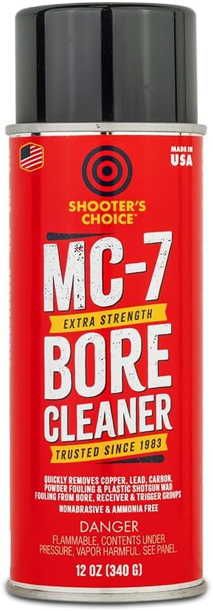 Shooter's Choice Otis Technology Mc#7 Extra Strength Bore Cleaner Aerosol Can, 12 oz, multi (MC7XT)