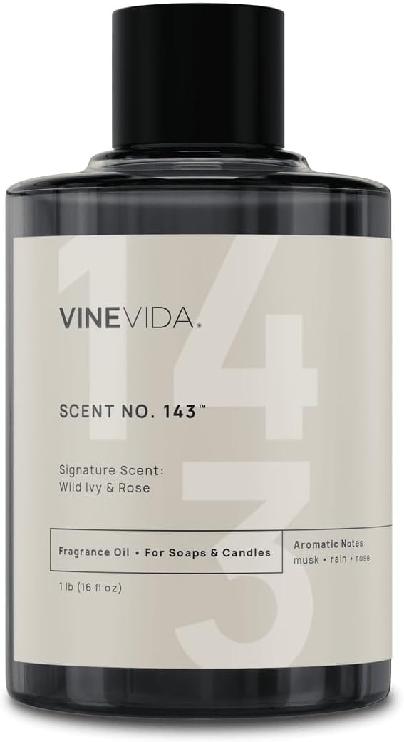 VINEVIDA [16 oz] Wild Ivy & Rose; Fragrance Oil for Candle Making and Soap Making - Premium Candle Scents for Soy Candles