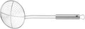 WMF Skimming Ladle 36.5 cm Profi Plus Cromargan Stainless Steel Partly Matt Dishwasher Safe
