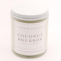 River Birch Candles Coconut Bourbon Scented Candle | Premium, All-Natural, Non-Toxic, Soy Candles | 8.5oz 40 Hr Burn Time | Cozy Relaxing Gifts for Home