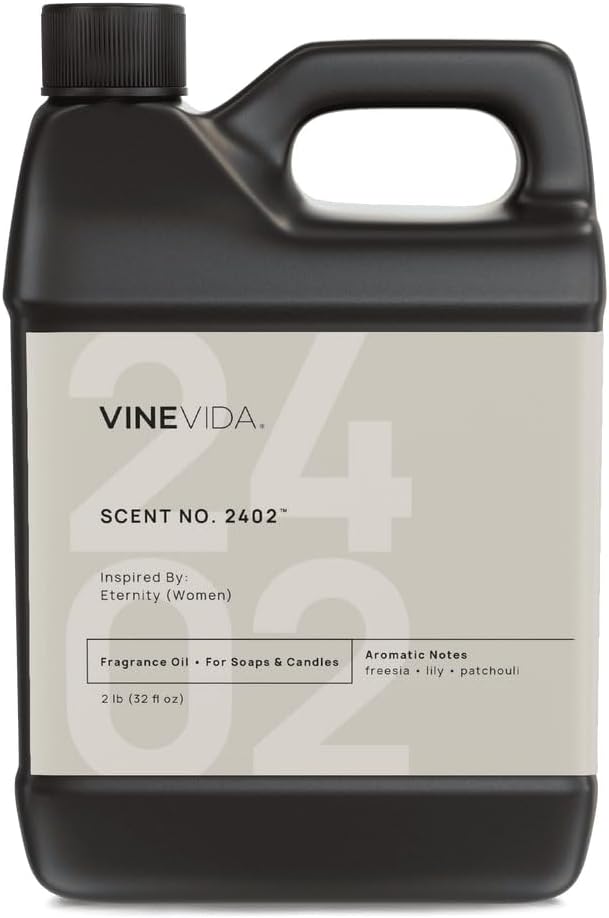 VINEVIDA [32oz] Eternity (Women) Fragrance Oil for Candle Making - Natural Candle Oil Scents - Soap Making Essential Oil - Made in USA