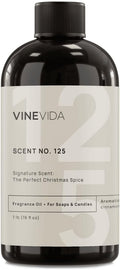 VINEVIDA Scent NO. 125 Fragrance Oil - 16oz (1lb) - Signature Scent: The Perfect Christmas Spice Fragrance Oil for Candle Making - Made in USA