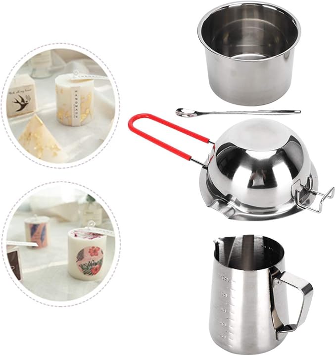YUJIEE Candle Making Kits DIY Candles DIY Candle Making Kit, Stainless Steel Candle Kit Candle Making Kit, for Craft Candle DIY Handmade