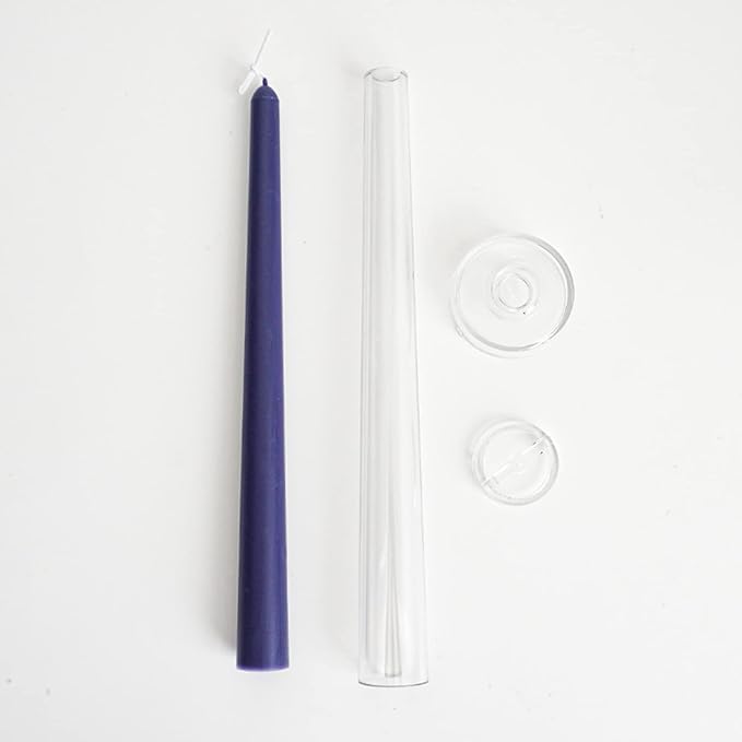 2Pack Candle Taper Mold 10.2 Inch Large Tapered Molds Candle Making Supplies Wedding Classic Dinner Candle Mold