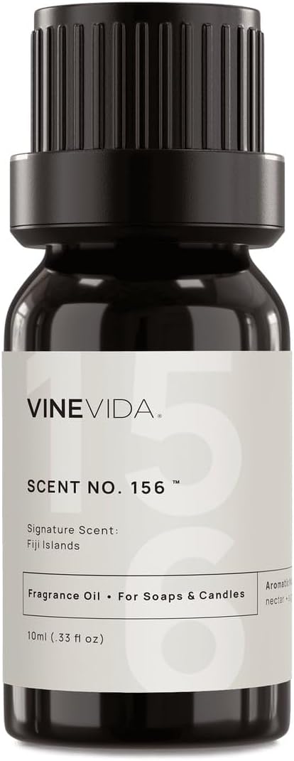 VINEVIDA [10 ml] Fiji Islands; Fragrance Oil for Candle Making and Soap Making - Premium Candle Scents for Soy Candles
