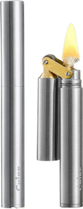 DOUBFIVSY Vintage Lighter, Cool Trench Lighters, Kerosene Copper Lighter Fluid Refillable Lighter with Gift Box, Windproof Antique Brass Lighter, Unique Lighters for Men Dad Husband