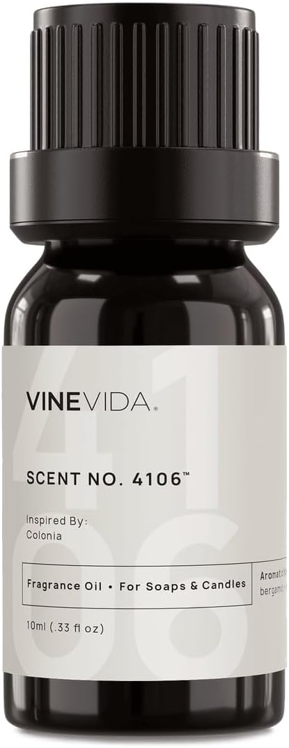 VINEVIDA [10mL] Colonia Fragrance Oil for Candle Making - Natural Candle Oil Scents - Soap Making Essential Oil - Made in USA