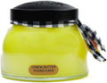 A Cheerful Giver — Lemon Butter Pound Cake - 22oz Mama Scented Candle Jar with Lid - Keepers of the Light - 125 Hours of Burn Time, Gift for Women, Yellow