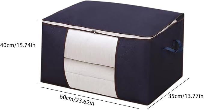 Heavy Duty Moving Bags, Moving Boxes with Reinforced Handles ＆ Premium Double Zippers, 2024 New Storage Tote for Space Saving, Packing ＆ Moving Storage