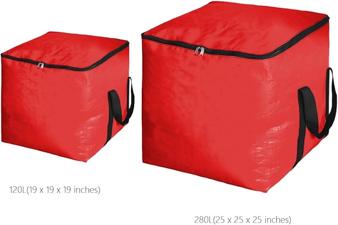 Extra Large Storage Bag (Black, 25"x25"x25")