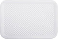 Superio Ribbed Collection - Superio Lid for Decorative Plastic Basket Open Home Storage Bins Organizer Baskets, Medium White - for Organizing Closet Storage Bins for Shelves Drawer Shelf 5 Liter