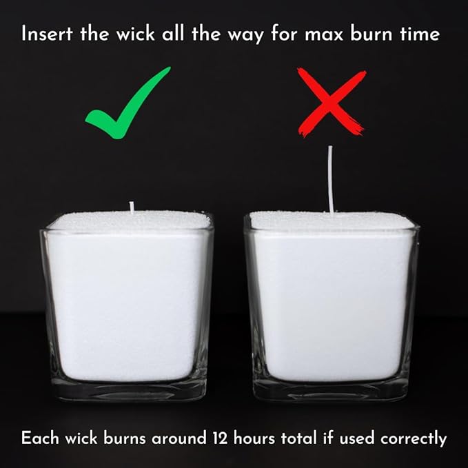 Foton Pearled Candle 9lb - Bulk Mulled Magic Fall Scent Non Toxic Luxury Long Lasting Powder Wax Sand Candles - Refillable Pearl Foton Candle Sand with 100 Wicks for Candles Making