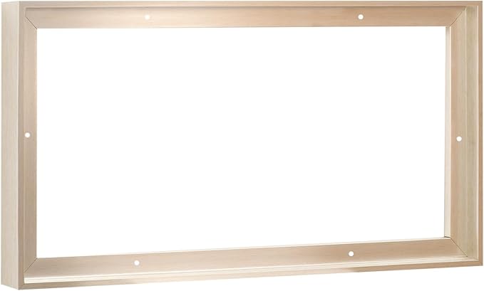 Pixy Canvas Floater Frame 6x18 for 1-1/2 (1.5) inch Deep Canvas Paintings/Canvas Prints/Wood Canvas Panels/Wall Art/Wall Decor/Home Decor/Artwork (Champagne, 6 x 18 inch, Landscape)