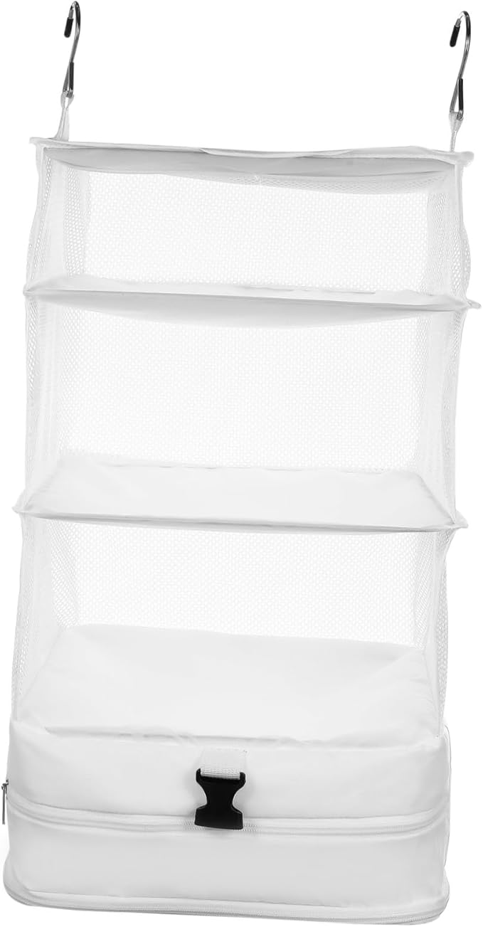 COLLBATH Hanging Packing Cube Durable Travel Organizer with Ample Storage Space Saving Design for Clothes Accessories for Suitcase Closet Storage