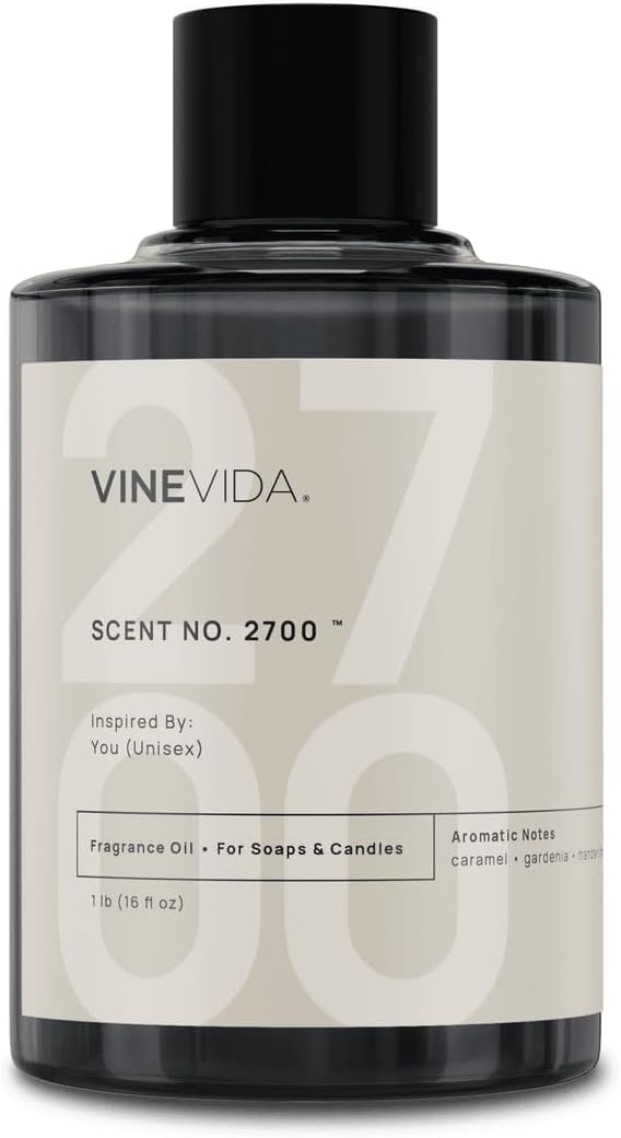 VINEVIDA [16oz] You (Unisex) Fragrance Oil for Candle Making - Natural Candle Oil Scents - Soap Making Essential Oil - Made in USA