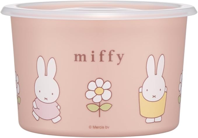 Skater SOT6-A One-Touch Seal Container, Small, 20.3 fl oz (600 ml), Airtight Container, Storage Container, Miffy