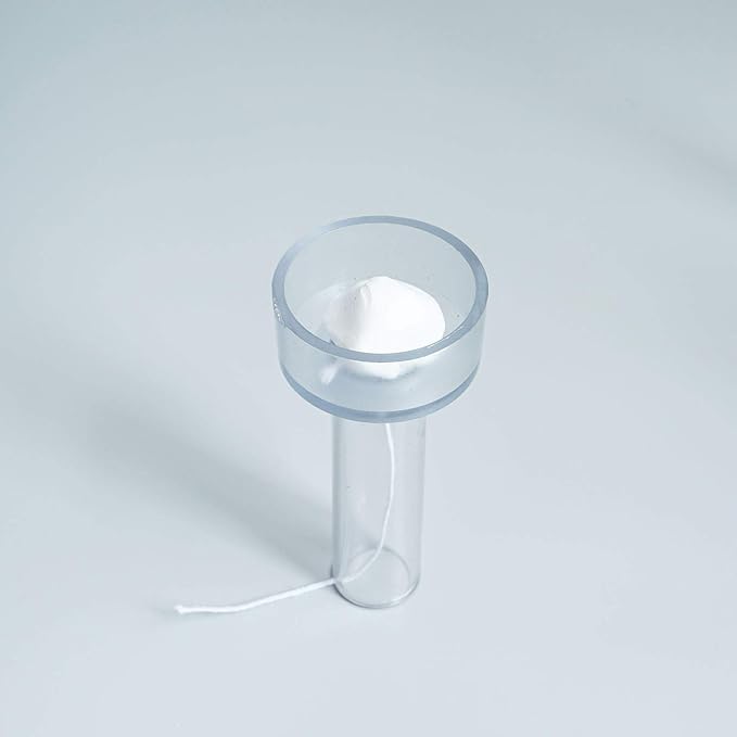 Taper Candle Mold Set-2PC Pillar Candle Molds -Perfect for Making Emergency Candles, Chime Candles, Table Candles-30 Ft. of Wick, A Mold Sealer and 2 Candle Wick Clips Included as a Gift.