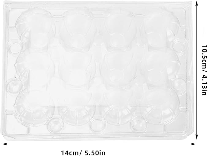 120pcs Quail Egg Storage Tray with Lid Plastic Small Egg Holder Container for Farm Kitchen and Refrigerator Organization