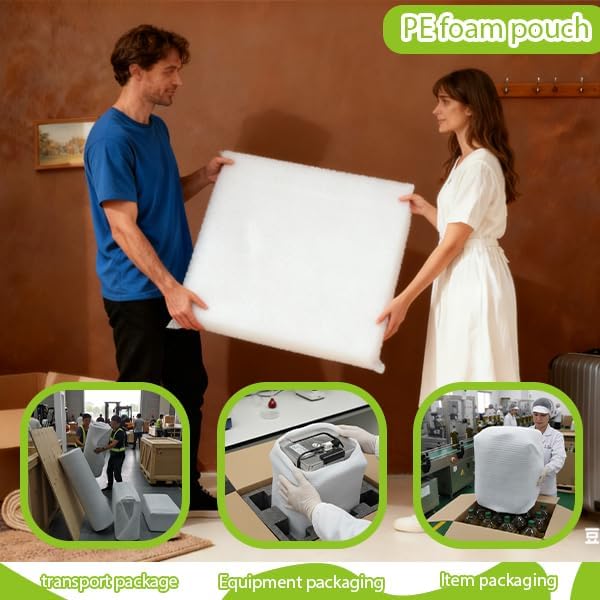 5 Pack 26x30in Cushion Foam Pouches Moving Packaging Supplies Shockproof