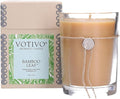 VOTIVO 6.8oz Aromatic Soy Blend Highly Fragranced Home Decor Jar Candle-Bamboo Leaf