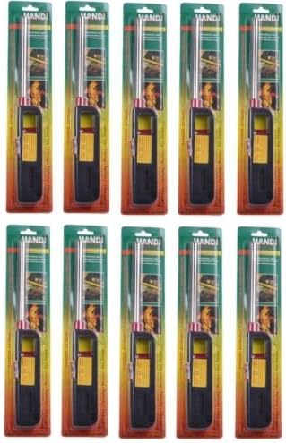 10pk BBQ Grill Lighter Refillable Butane Gas Candle Fireplace Kitchen Stove Long