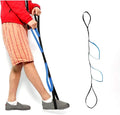 40 Inch Long Leg Lifter 1PCS |Durable & Foot Loop Hand Grip for Elderly, Ideal Mobility Tool for Wheelchair, Hip Knee Replacement Surgery (DARKBLUE)