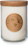 ECO CANDLE CO. Recycled Candle, Sanctuary, 26 oz. - Scents of Black Orchid, Ginger, Cardamom, Lily, Leather, Amber, & Kyara - 100% Soy Wax, No Lead, Kraft Paper Label & Lid, Hand Made