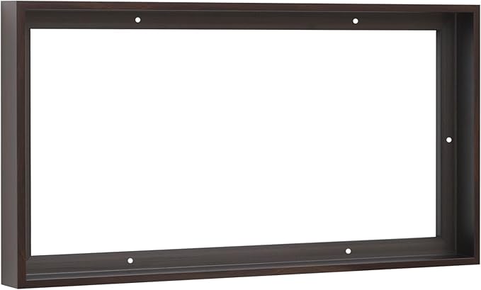PIXY CANVAS Floater Frame 24x36 for 1.5 inch Deep Canvas Paintings/Canvas Prints/Wood Canvas Panels/Wall Art/Wall Decor/Home Decor/Artwork (Dark Walnut, 24 x 36 inch, Landscape)