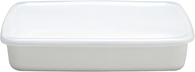 Food Strage Enamel Container 2.4 L -made in Japan