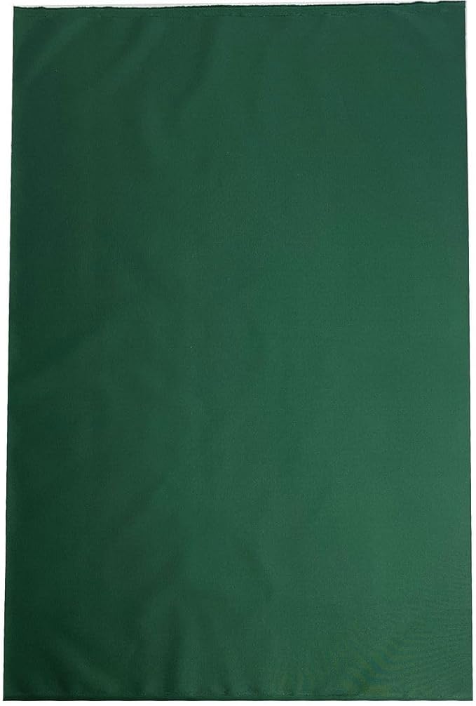 Mybecca Waterproof Canvas Marine Fabric 600 Denier Indoor/Outdoor PU Backing UV Protector Hunter Green 1 Yard