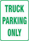 Truck Parking Only Sign Outdoor, Uv Printed Rust Free Aluminum 12 X 8 In,Yard Sign For Home, Business, Driveway Alert