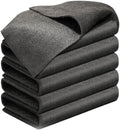 2026 New Thickened Magic Cleaning Cloth, Reuseable Streak Free Microfiber Cloth Microfiber Cleaning Rag, Multipurpose Microfiber Cleaning Cloth for Kitchen, Window, Glass, Cars (5 PCS, 8x12 in)