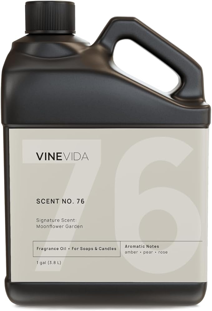 VINEVIDA [128oz] Scent No.76 Fragrance Oil for Candle Making and Soap Making - Premium Candle Scents for Soy Candles