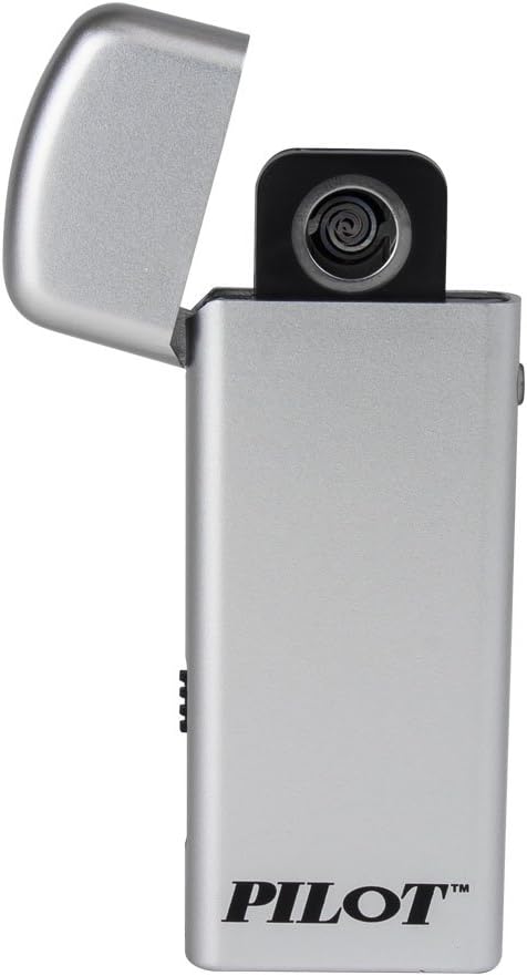Pilot Electronics CA-8801SZ Flameless Rechargeable Elighter, Silver