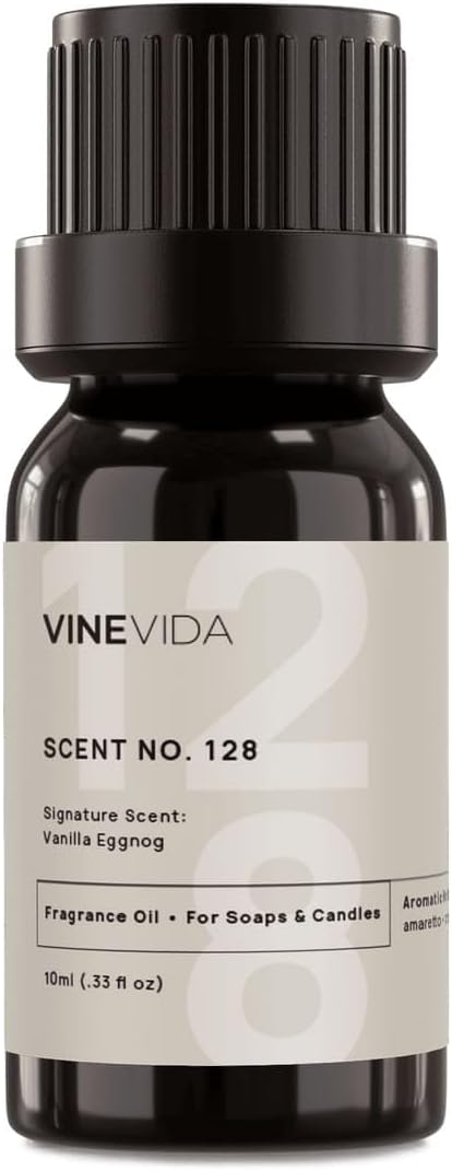 VINEVIDA [10 ml] Vanilla Eggnog; Fragrance Oil for Candle Making and Soap Making - Premium Candle Scents for Soy Candles