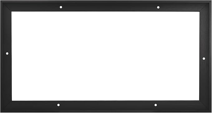 Pixy Canvas Floater Frame 24x60 for 1-1/2 (1.5) inch Deep Canvas Paintings/Canvas Prints/Wood Canvas Panels/Wall Art/Wall Decor/Home Decor/Artwork (Black Oak, 24 x 60 inch, Landscape)