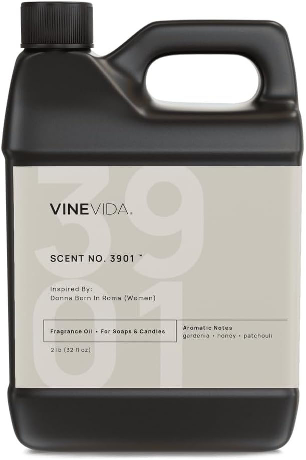 VINEVIDA [32oz] Donna Born in Roma (Women) Fragrance Oil for Candle Making - Natural Candle Oil Scents - Soap Making Essential Oil - Made in USA