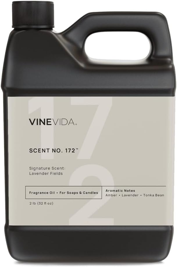 VINEVIDA [32 oz] Lavender Fields; Fragrance Oil for Candle Making and Soap Making - Premium Candle Scents for Soy Candles