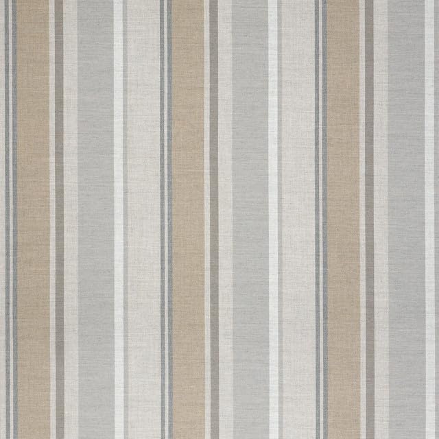 Sunbrella Outdoor Fabric by The Yard | Trusted Fog (Striped) | Official Sunbrella Seller | Indoor or Outdoor Upholstery Fabric for Chairs, Cushions, Drapery, Pillows, Furniture
