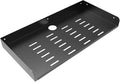 JINGCHENGMEI Metal Floating Wall Mounted Shelf Bracket for AV, TV Accessories, WiFi Router, TV Box, Cable Boxes, DVD Player, Games Consoles or Other Small Projectors (16.6 inches Width)