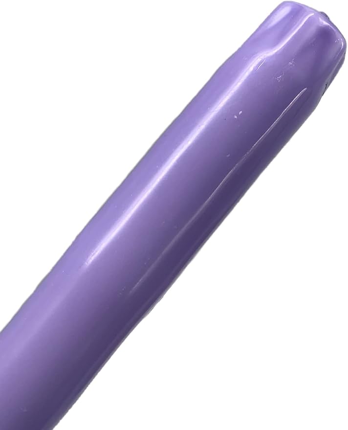 D'light Online Elegant 12" Purple Gradient Taper Candles Premium Quality- Unscented, Hand-Dipped Tapered Candles, Dripless and Smokeless - Set of 12 (12 Inch, Purple Gradient)