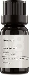 VINEVIDA [10mL] Honeysuckle & Davana Fragrance Oil for Candle Making - Natural Candle Oil Scents - Soap Making Essential Oil - Made in USA